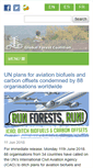 Mobile Screenshot of globalforestcoalition.org